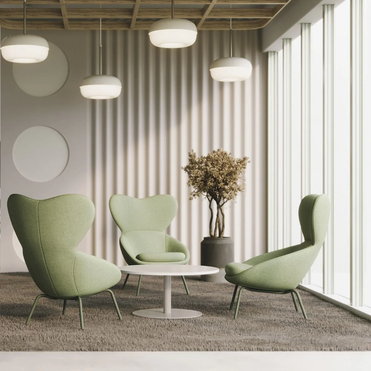 Sessel Scadio 4S von Nowy Styl - Produktbild 4 von 5