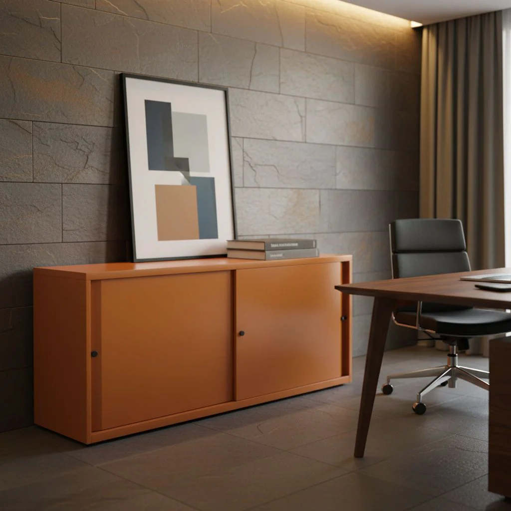Schiebetürenschrank Glide 160 cm breit von Bisley - Produktbild 1 von 6