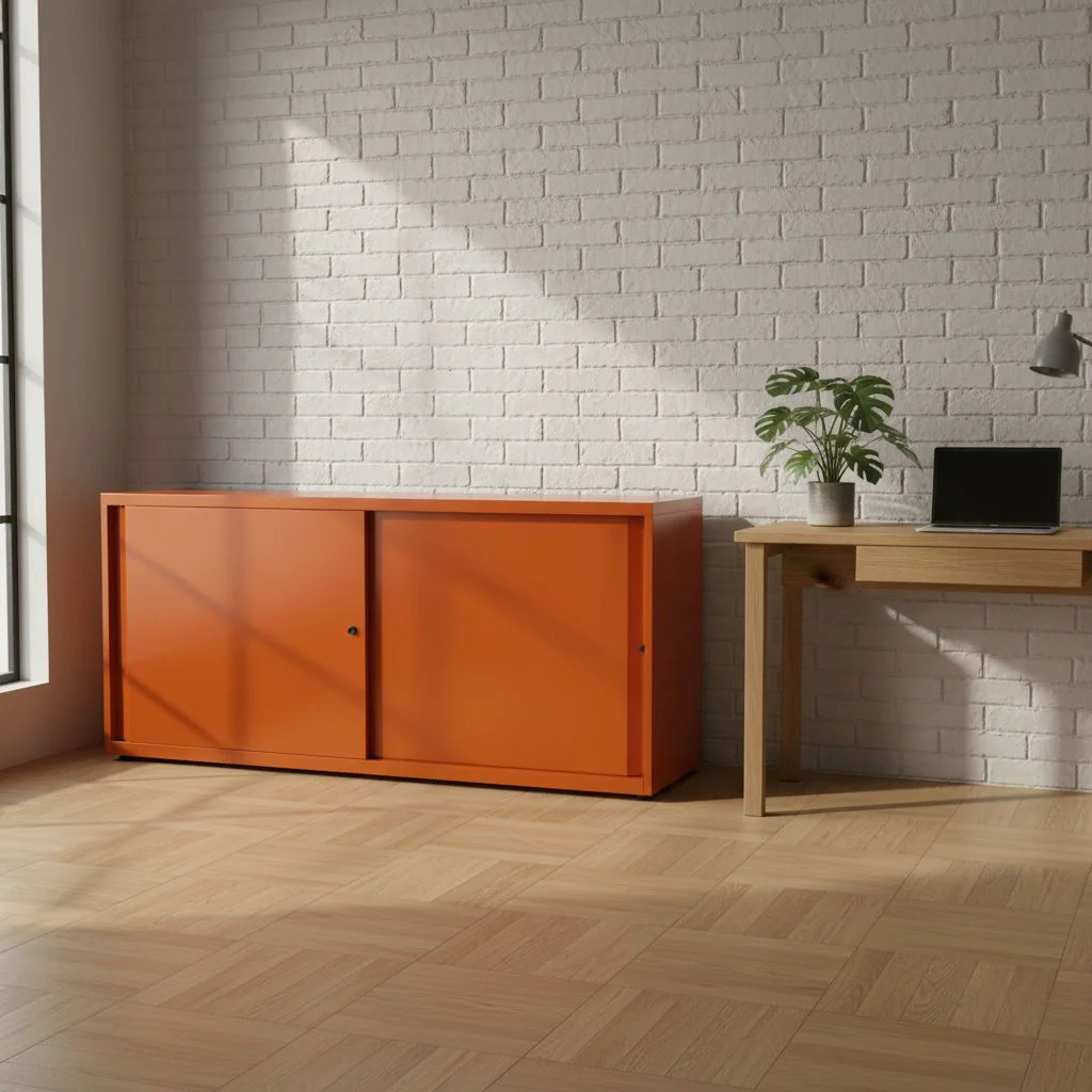 Schiebetürenschrank Glide 160 cm breit von Bisley - Produktbild 3 von 6