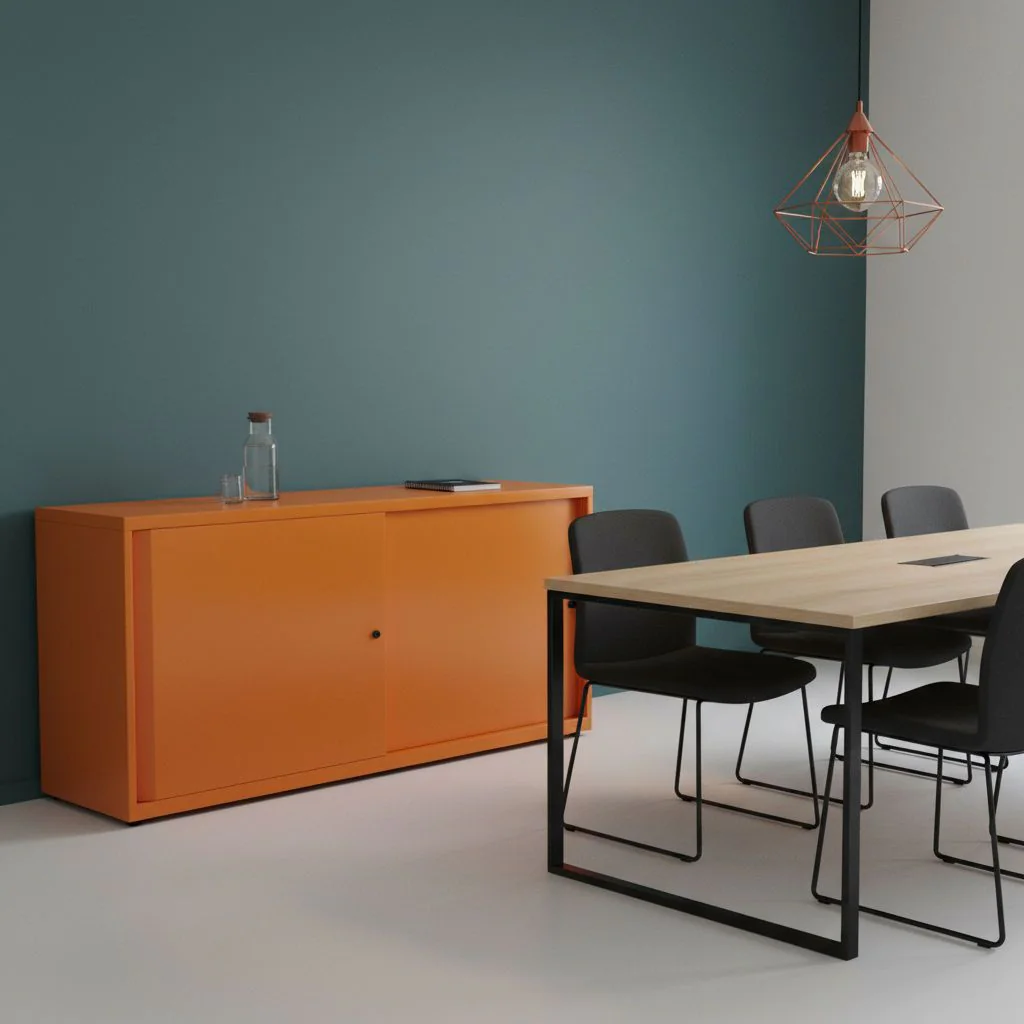 Schiebetürenschrank Glide 160 cm breit von Bisley - Produktbild 4 von 6