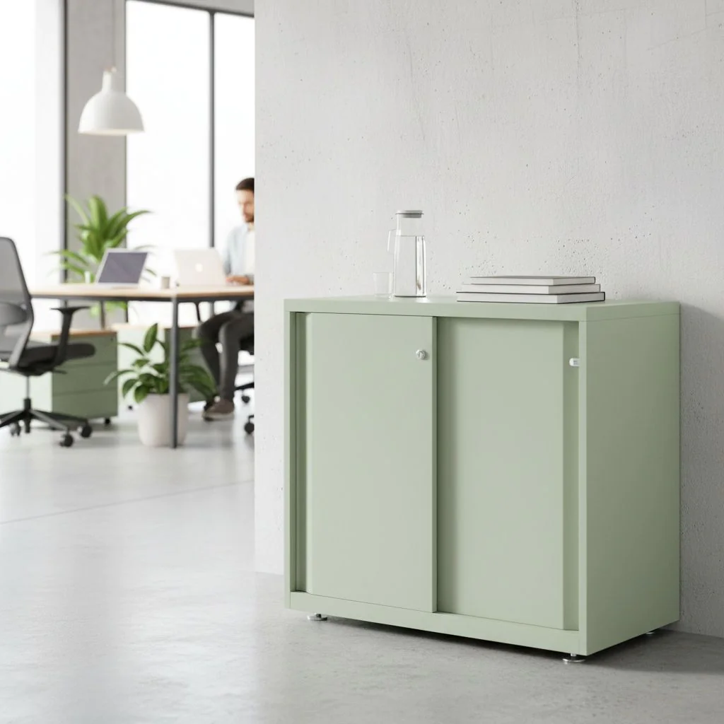 Schiebetürenschrank Glide 80 cm breit von Bisley - Produktbild 4 von 5