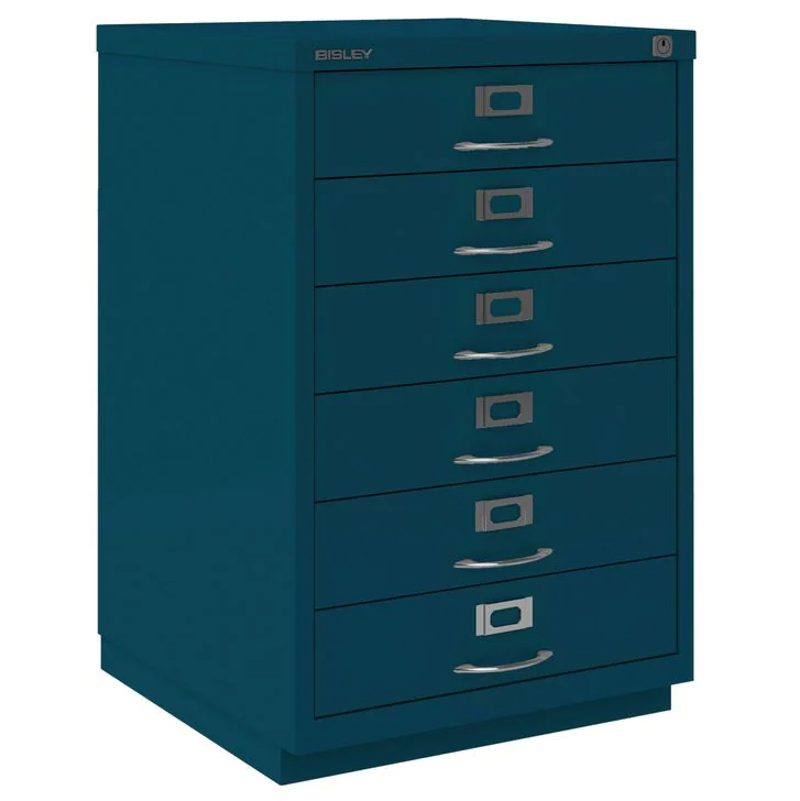 Schubladenschrank F mit Bügelgriff 6 Universalschubladen - BIS-049