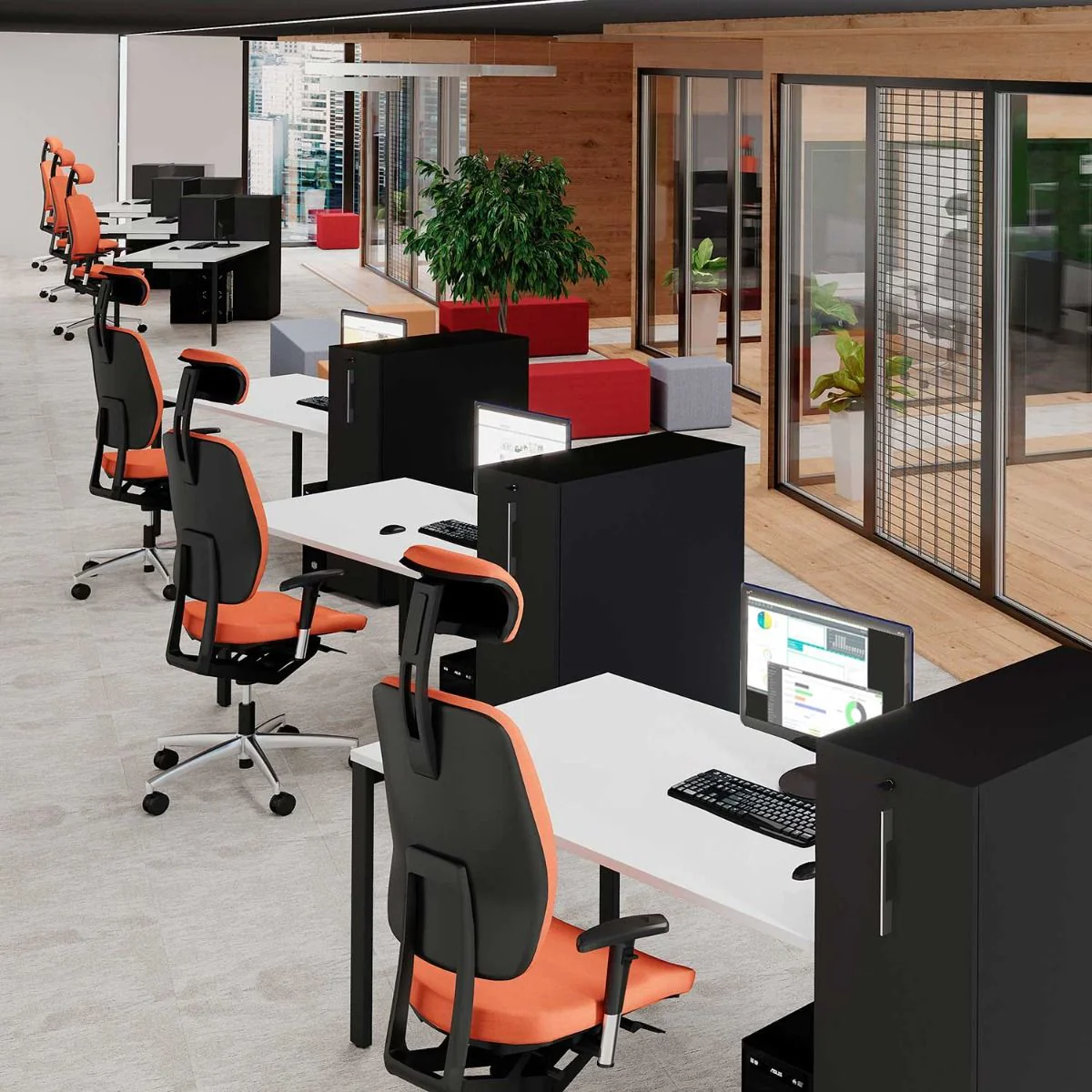 Freistehender Big Orga Tower SQart von Nowy Styl - Produktbild 3 von 7