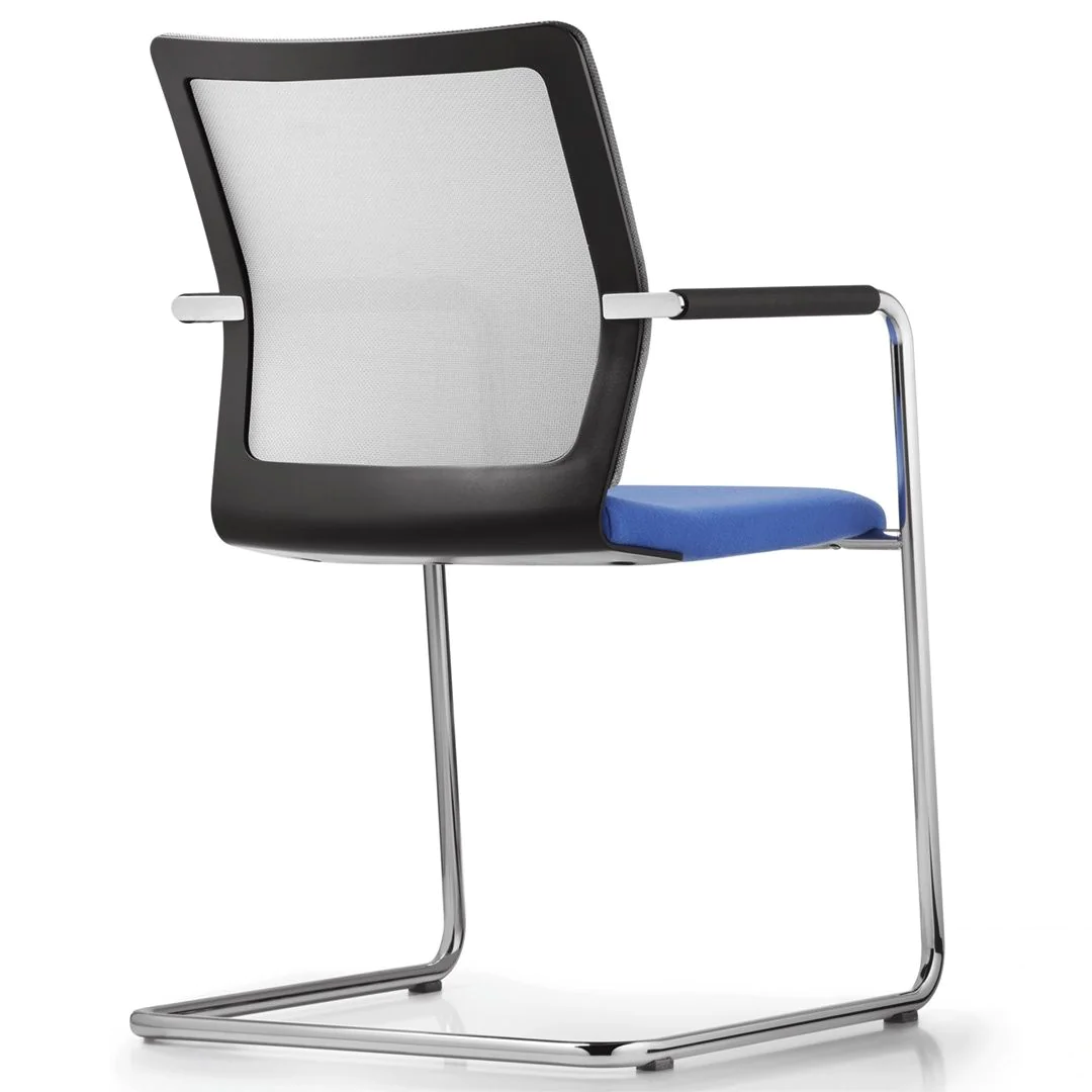 Freischwinger-Besucherstuhl Stilo visitor 6804 mesh/style von Dauphin - Produktbild 5 von 6