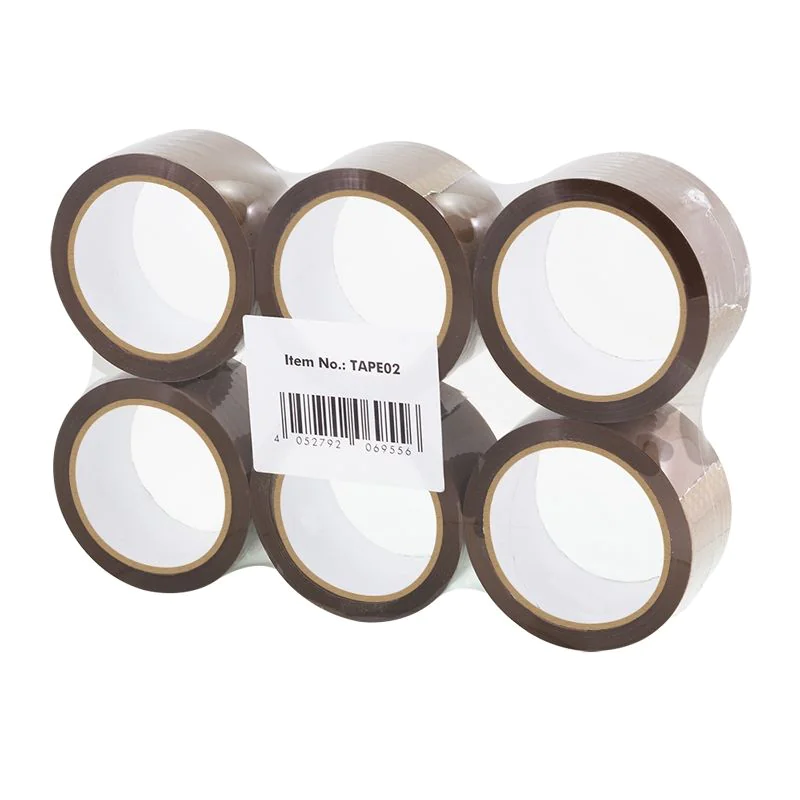 Klebeband geräuscharm 48 mm x 66 m braun von LogiLink - Produktbild 7 von 8