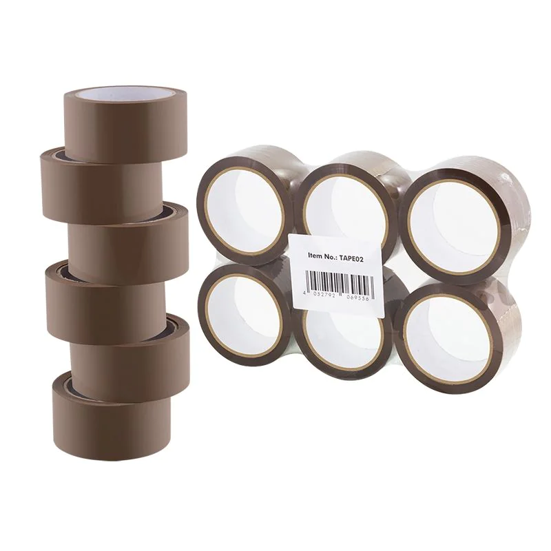 Klebeband geräuscharm 48 mm x 66 m braun von LogiLink - Produktbild 8 von 8