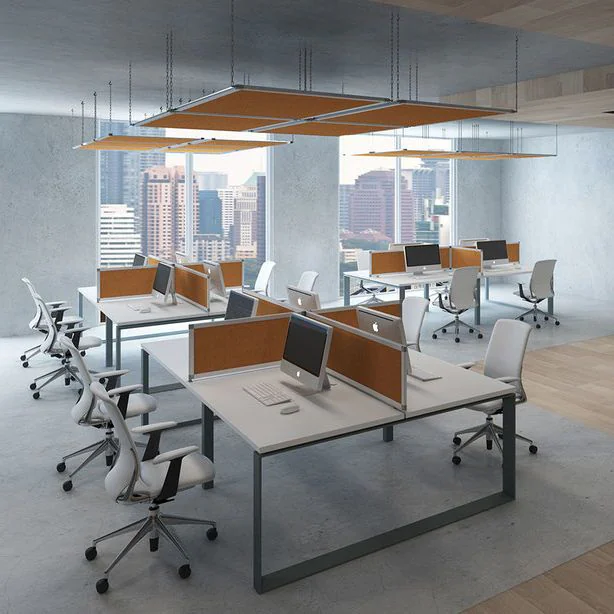 Melamin-Tischtrennwand Rey Glas von BME basic - Produktbild 4 von 6
