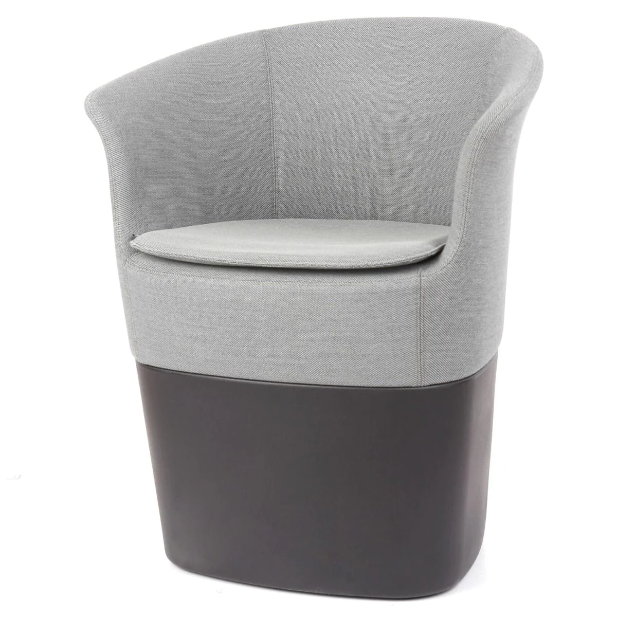 Besucherstuhl Tulli – Stoff/Kunststoff - NOT-TL-GT-DP