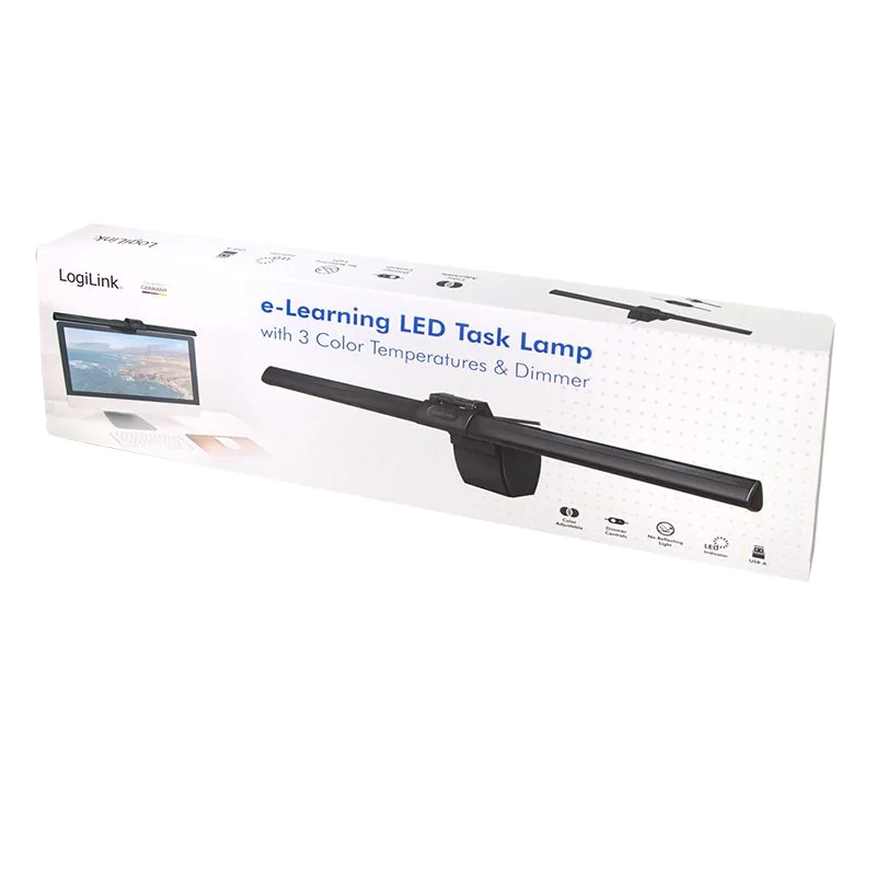 USB-LED-Arbeitslampe E-Learning 3 Farbtemperaturen & Dimmer von LogiLink - Produktbild 9 von 10