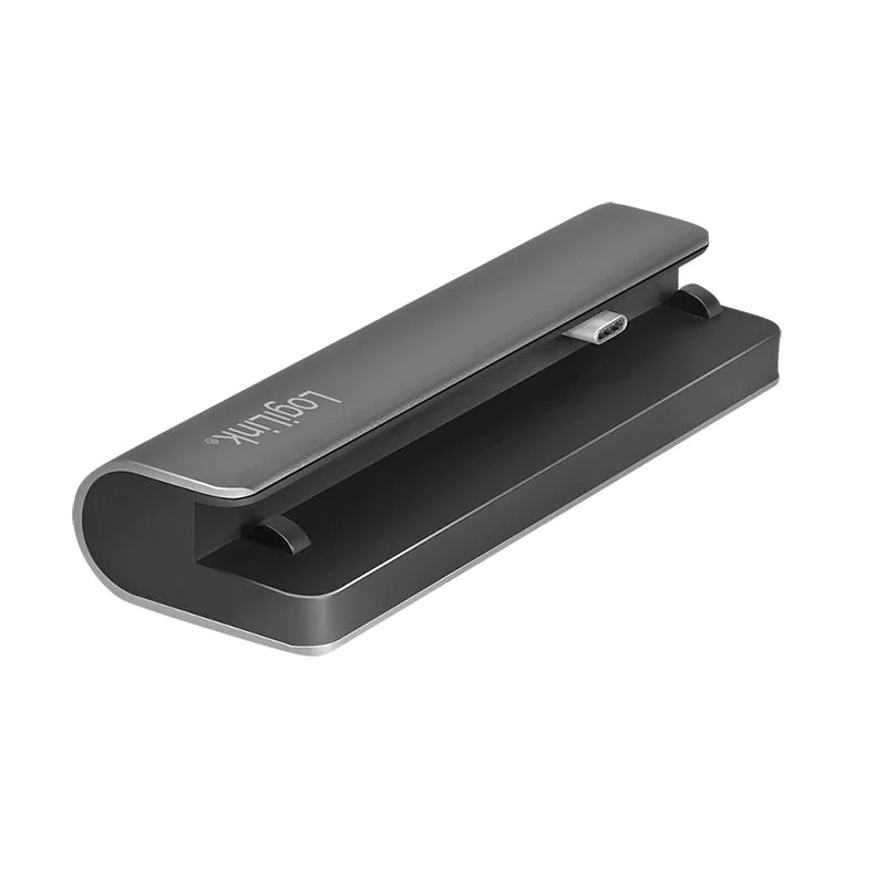 USB 3.2 Gen 1 Dockingstation 7-Port USB-C PD silber/schwarz von LogiLink - Produktbild 2 von 10