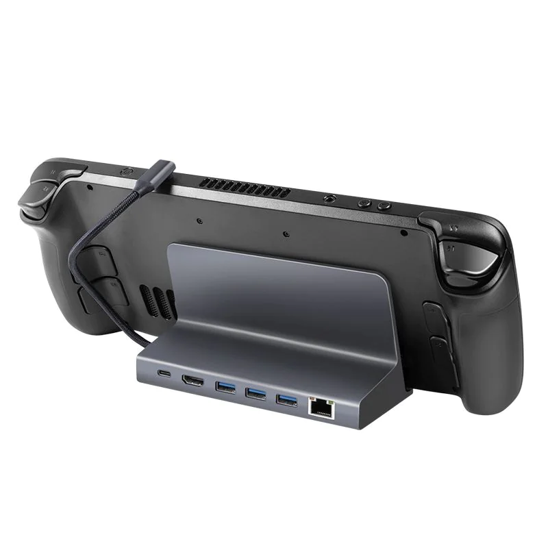 USB 3.2 Gen1 Dockingstation und Halterung 6-Port USB-C PD Aluminium silber von LogiLink - Produktbild 8 von 10