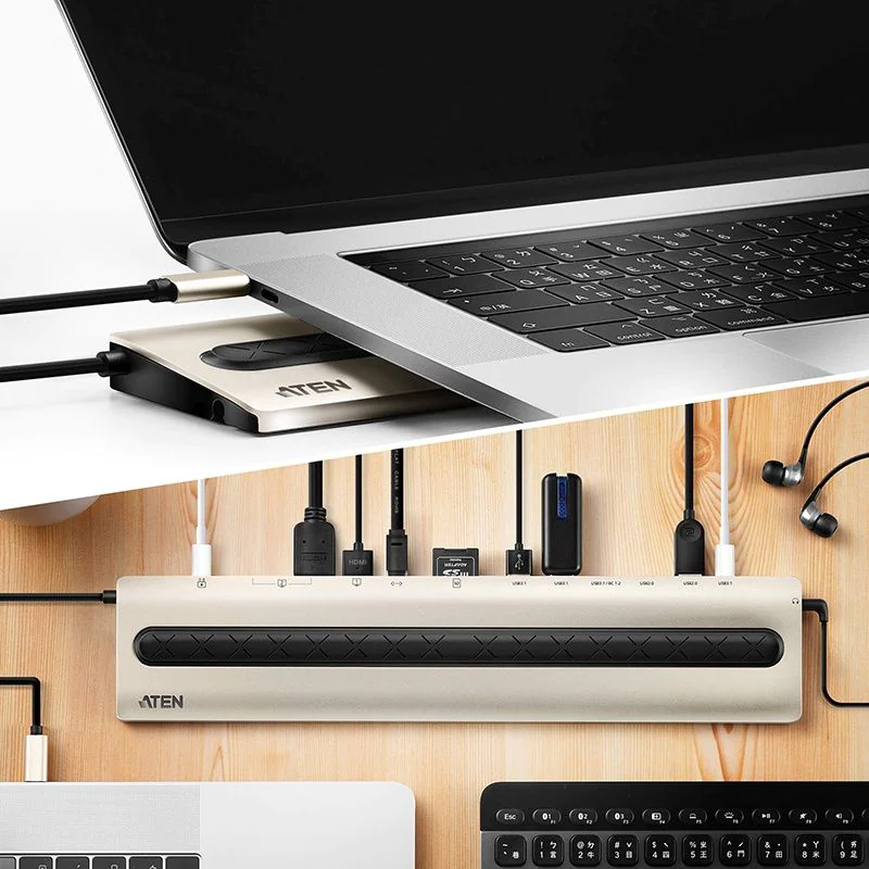 USB-C Multiport Dock mit Power Passthrough - TDI-UH3237