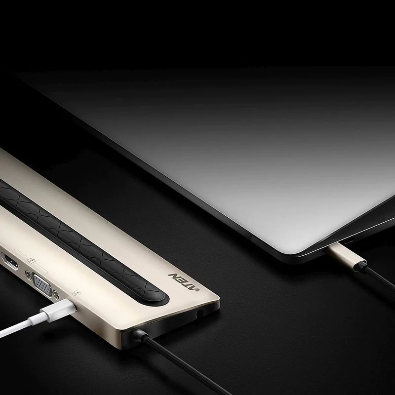 USB-C Multiport Dock mit Power Passthrough von ATEN - Produktbild 8 von 8