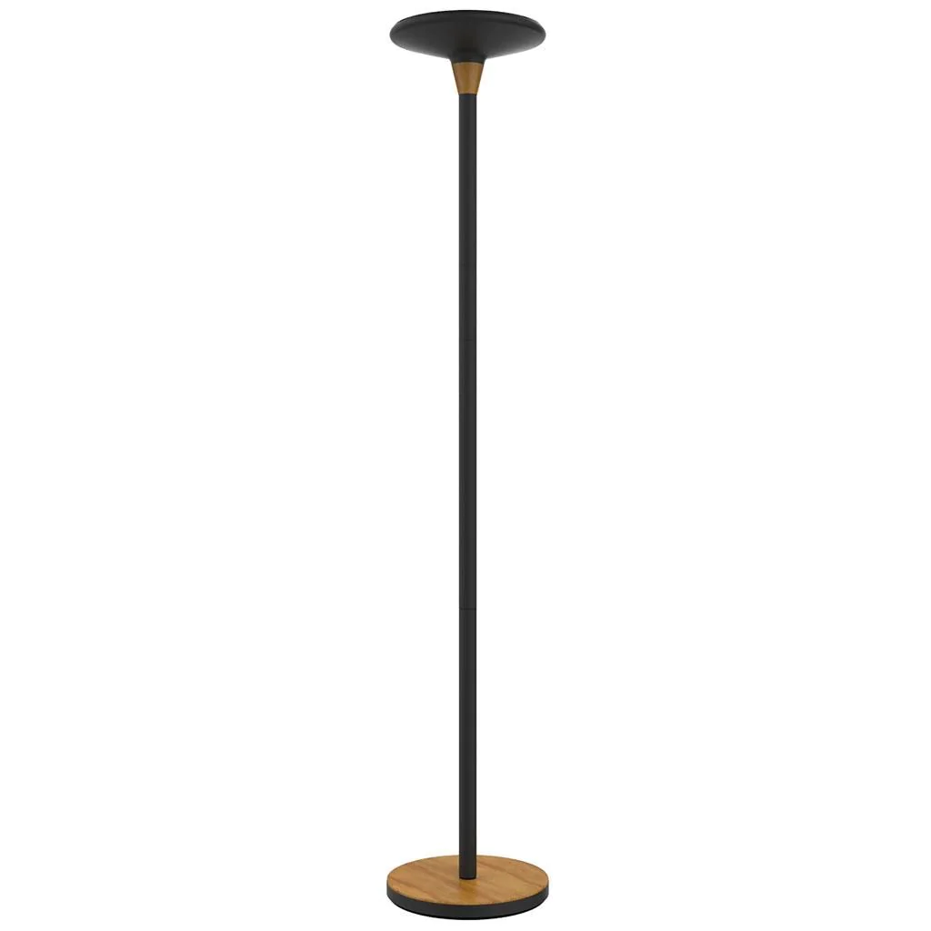 Stehleuchte Baly Bamboo - Schwarz/Bambus online kaufen | Brombel Experte  - HMN-400140805