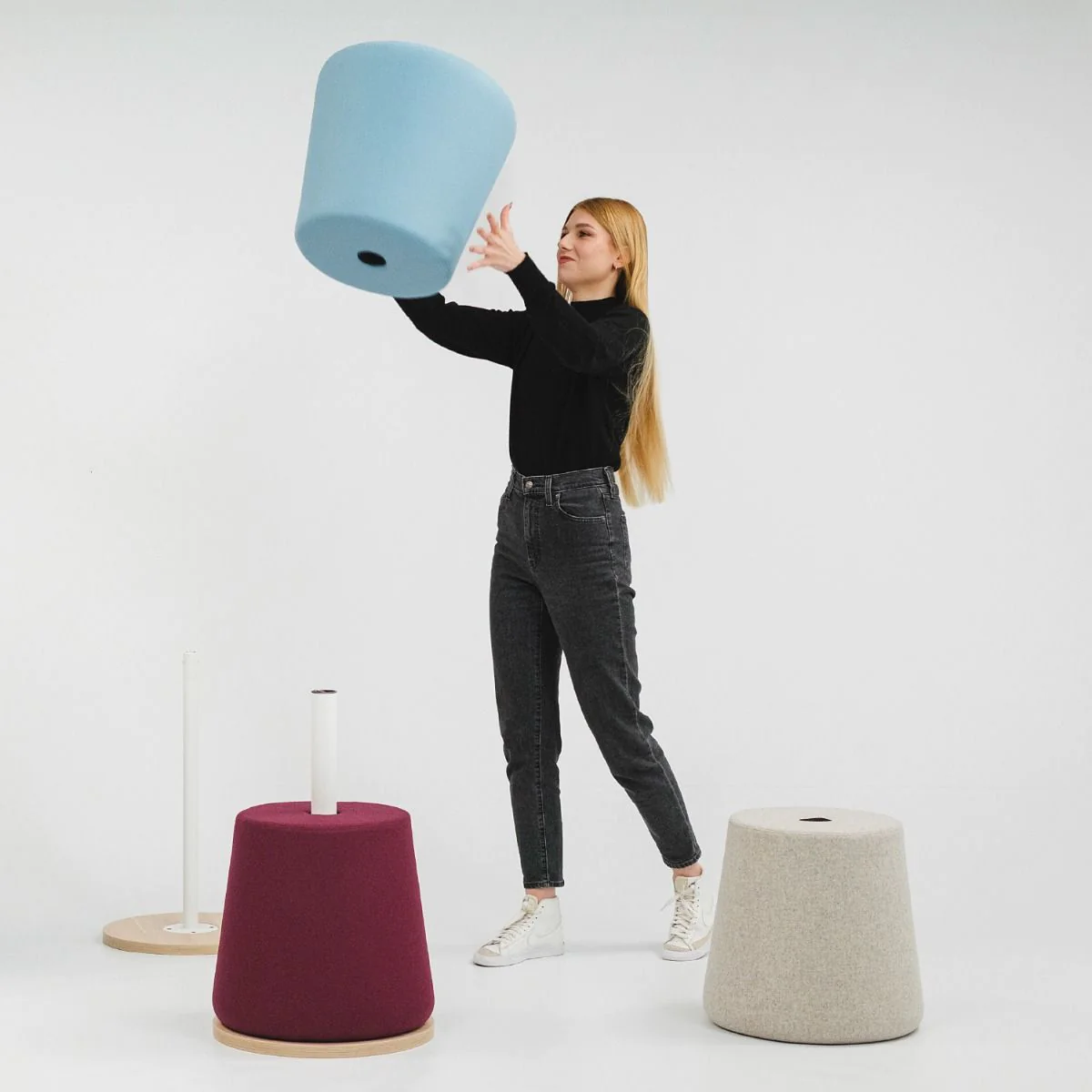 Hocker + Tisch Versi von Nowy Styl - Produktbild 2 von 7