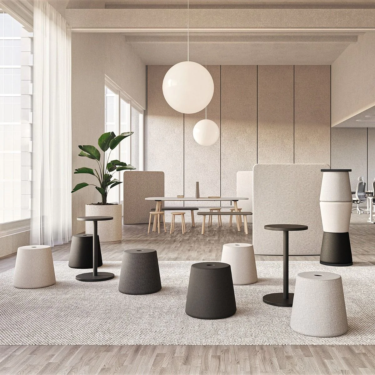 Hocker + Tisch Versi von Nowy Styl - Produktbild 5 von 7