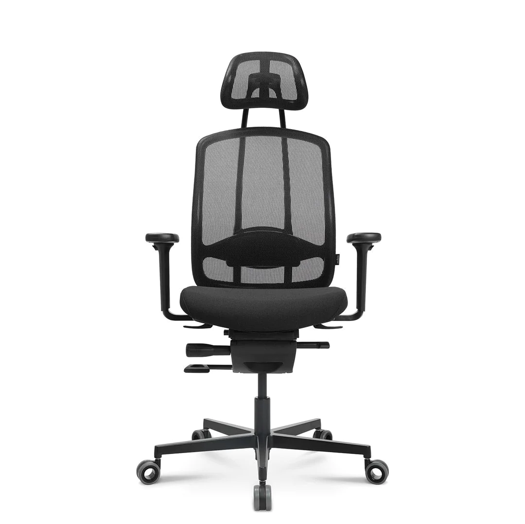 Bürostuhl AluMedic Black Edition - WAG-Z70BD