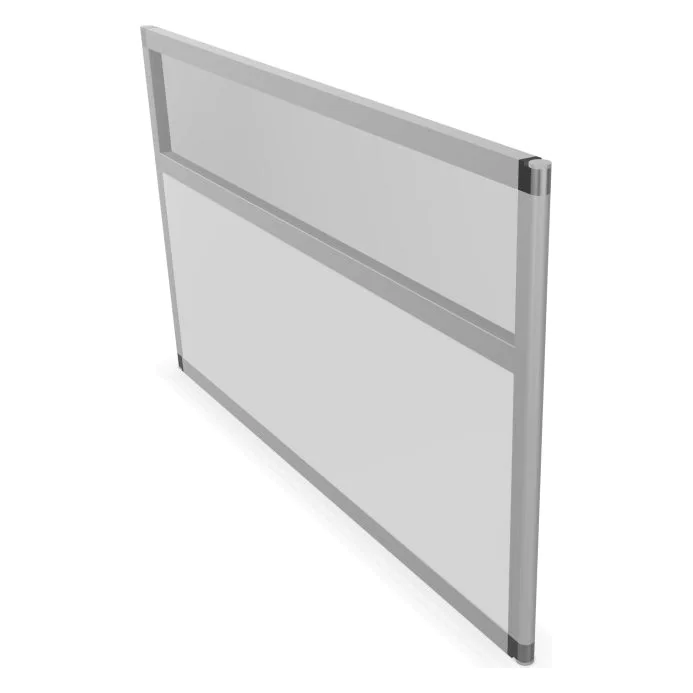 Whiteboard-Tischtrennwand Rey Glas von BME basic - Produktbild 6 von 7