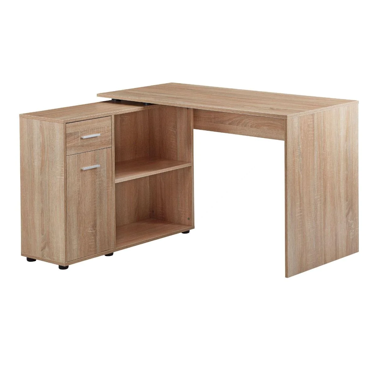 Eckschreibtisch mit Regal 120 x 59 cm - SKY-WL5-30X