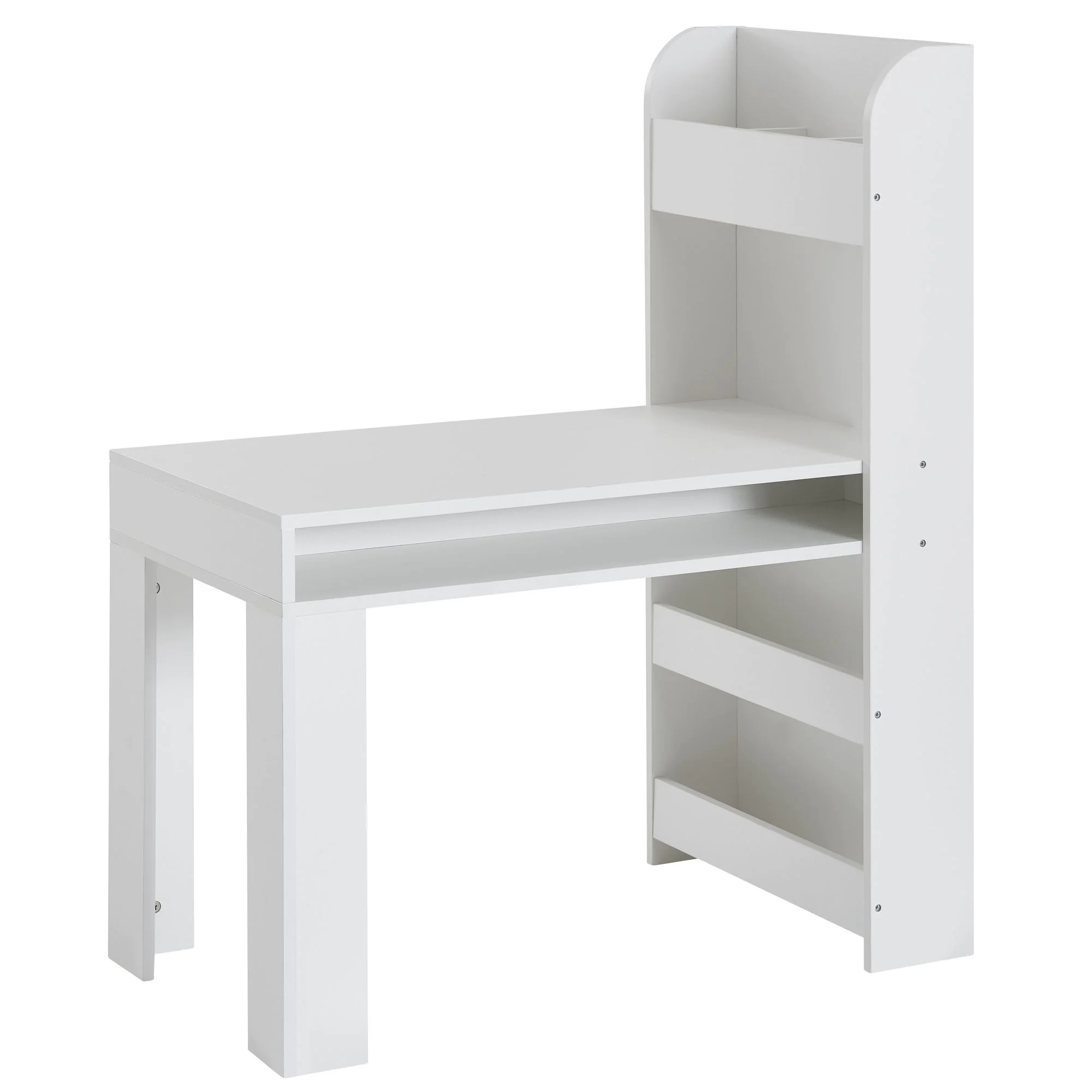 Kinderschreibtisch 90 x 50 cm - Weiß von Wohnling - Produktbild 1 von 8
