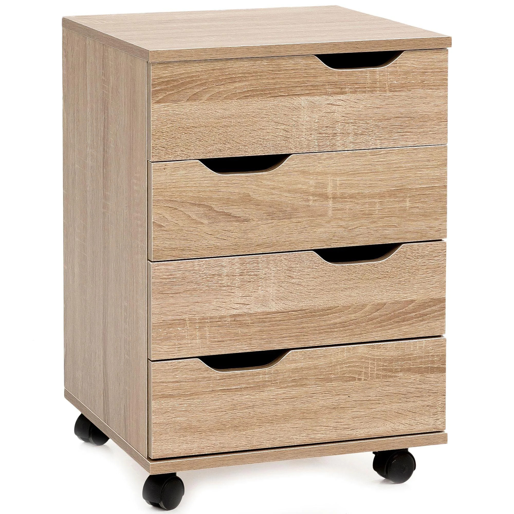 Rollcontainer 4S - Sonoma von Wohnling - Produktbild 1 von 5