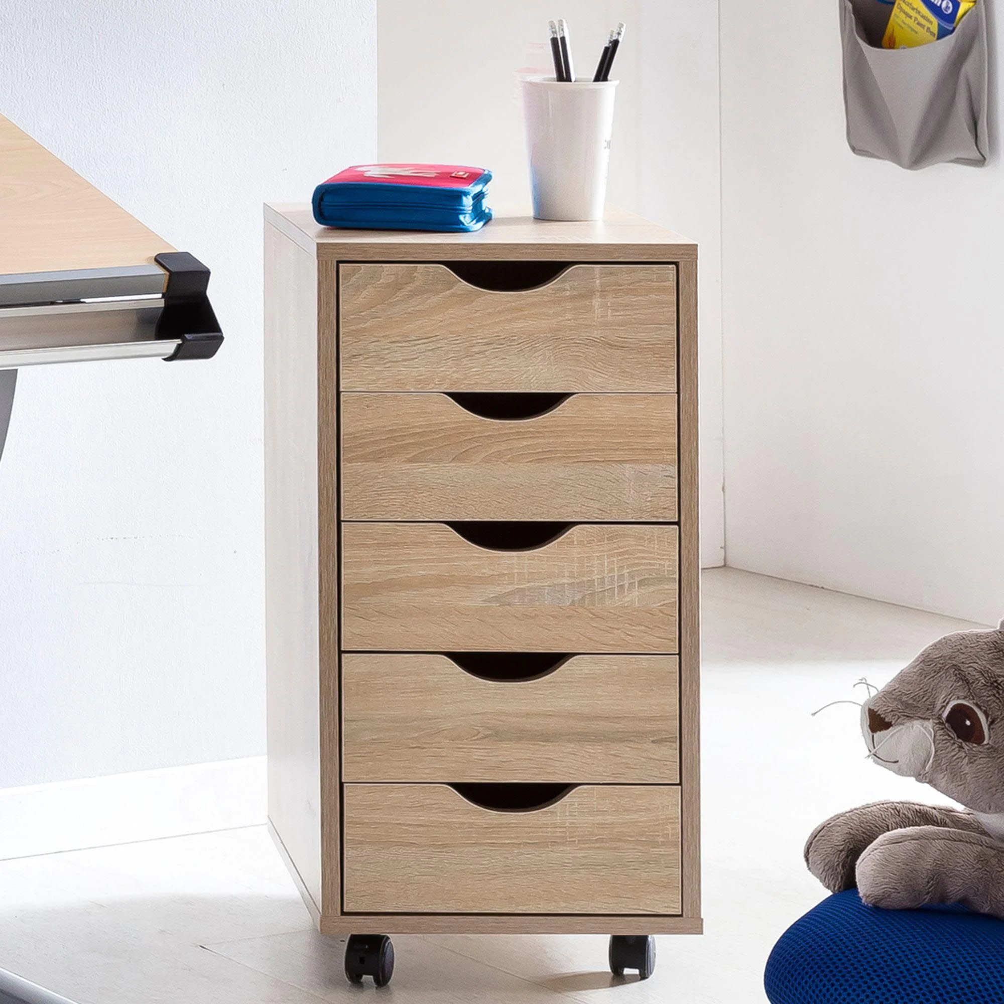 Rollcontainer Mina 5S von Wohnling - Produktbild 2 von 4
