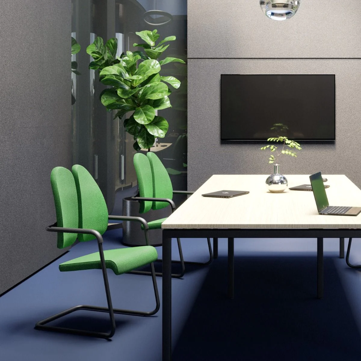Besucherstuhl Xenium Duo-Back - Freefloating - NST-XENIUM-FRAME-CHAIR-CFA-DUO-BACK-S