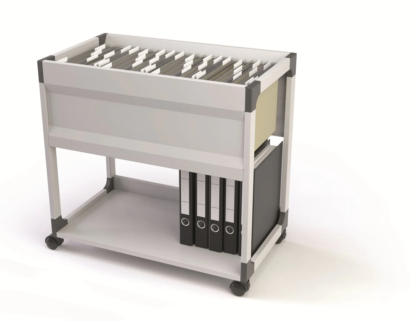 Durable Hängemappenwagen SYSTEM 90 A4 grau
