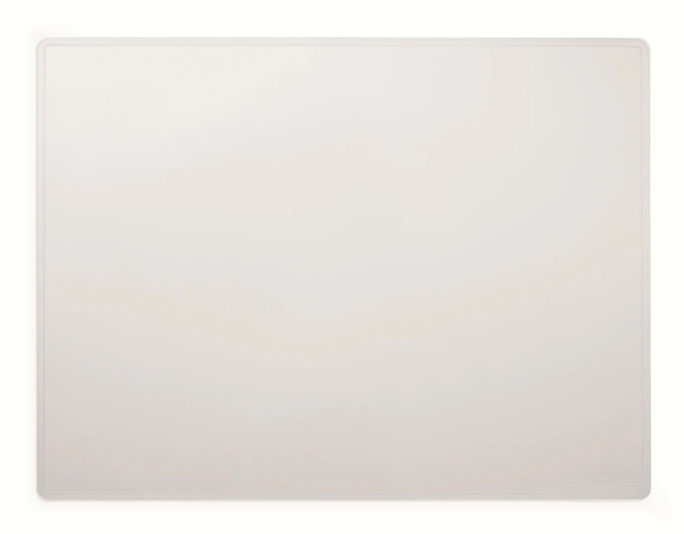 Durable transparente Schreibunterlage 530 × 400 mm mit Dekorrille