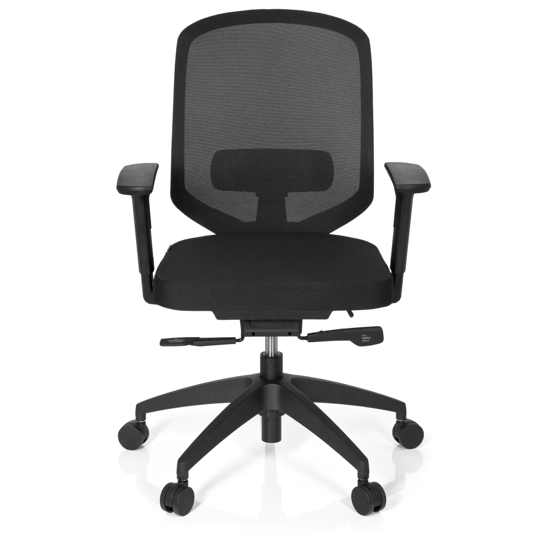 HJH Office Bürostuhl DELIGHT PRO Netzstoff schwarz