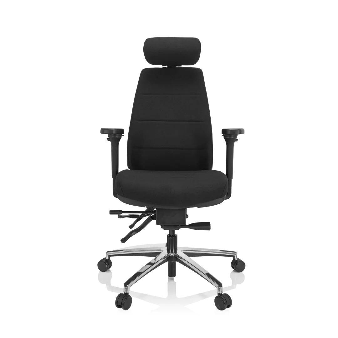 HJH Bürostuhl PHOENIX PRO I Stoff in Schwarz