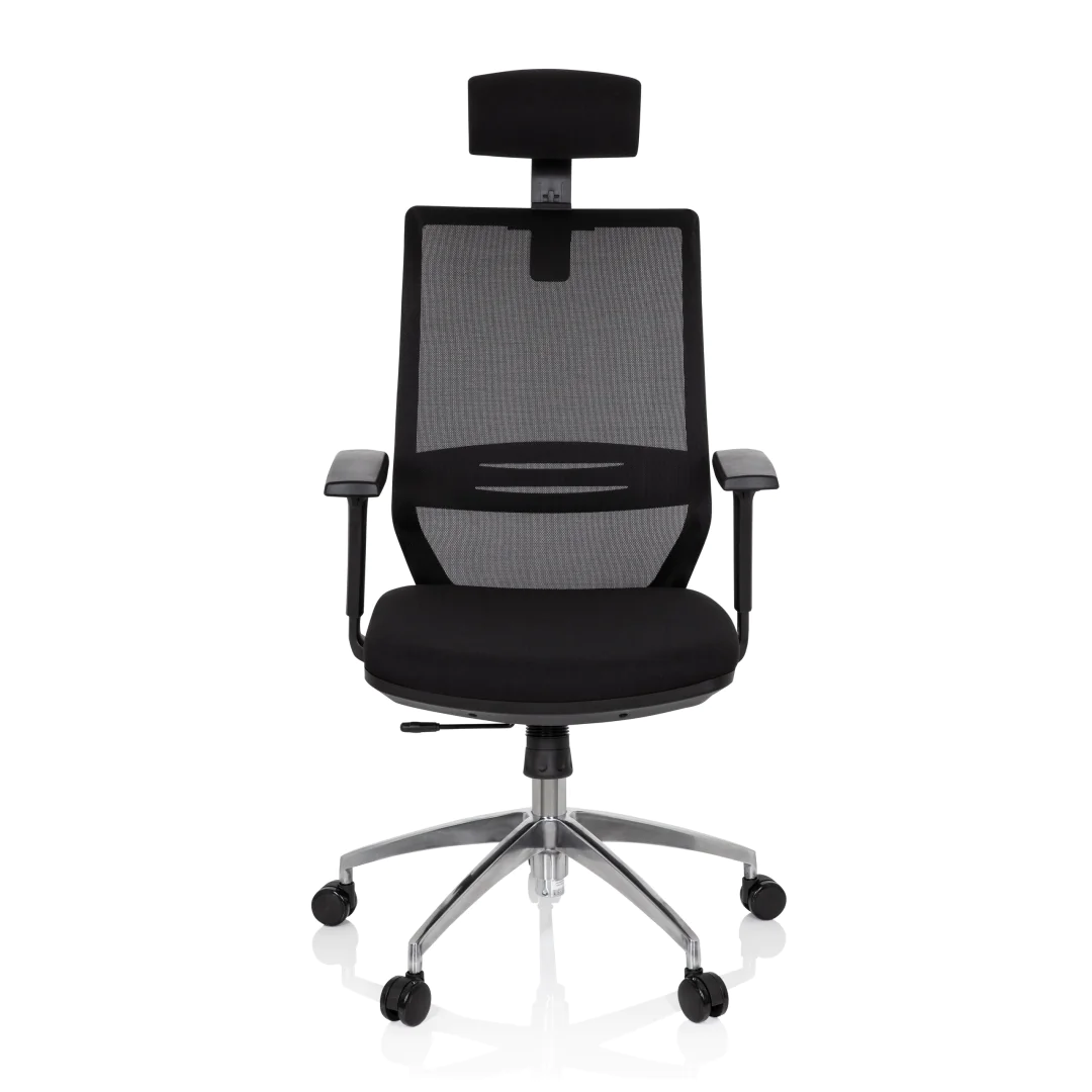 HJH Bürostuhl PROFONDO PRO Netzstoff in Schwarz