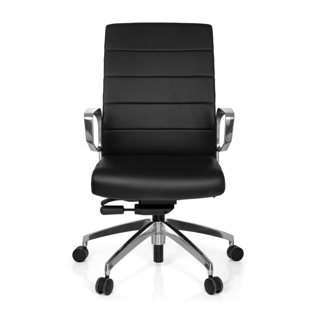 HJH Bürostuhl PROVIDER Kunstleder in Schwarz