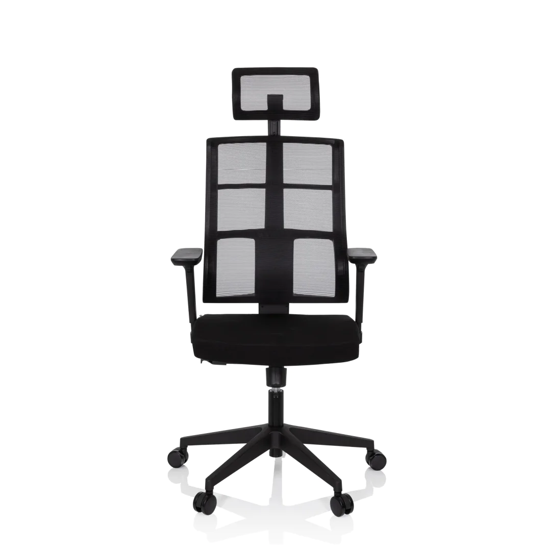 HJH Bürostuhl SPINIO PRO Netzstoff in Schwarz