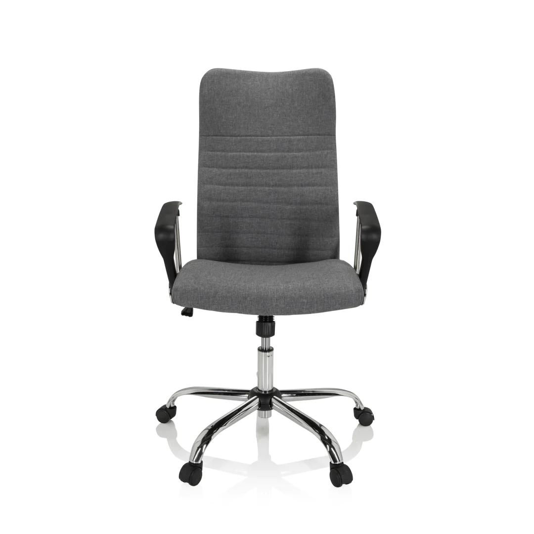 HJH Chefsessel ARTON 40 Stoff in Grau