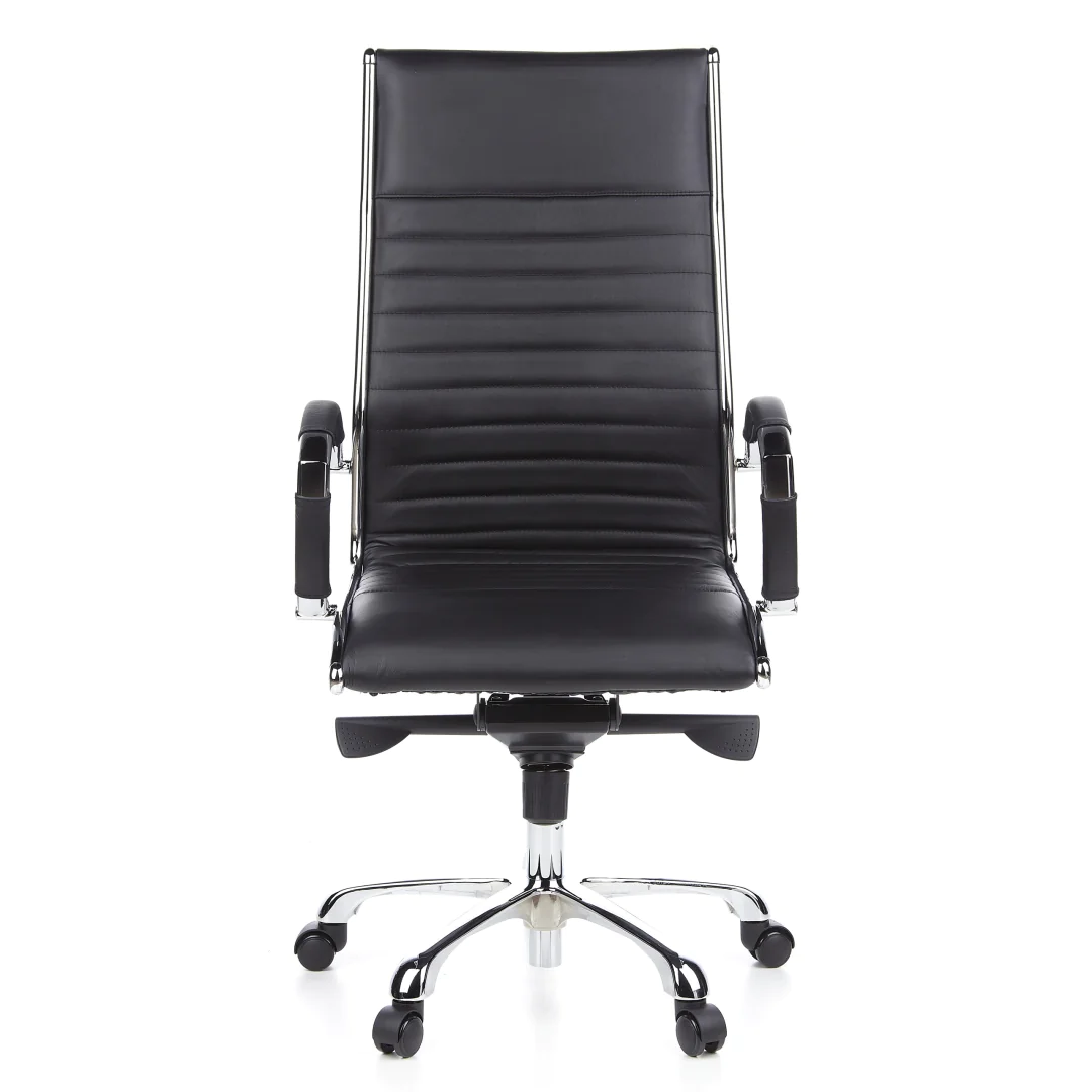HJH Chefsessel PARMA 20 Leder/Chrom