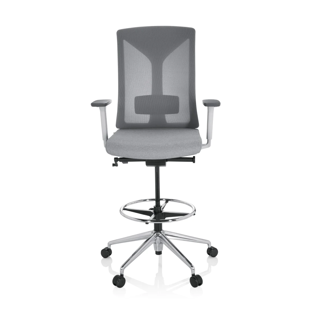 HJH Arbeitsstuhl HALIFAX WORK in Grau