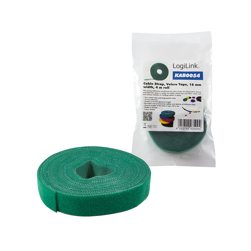 Detailansicht der LogiLink Klettbandrolle 4 m