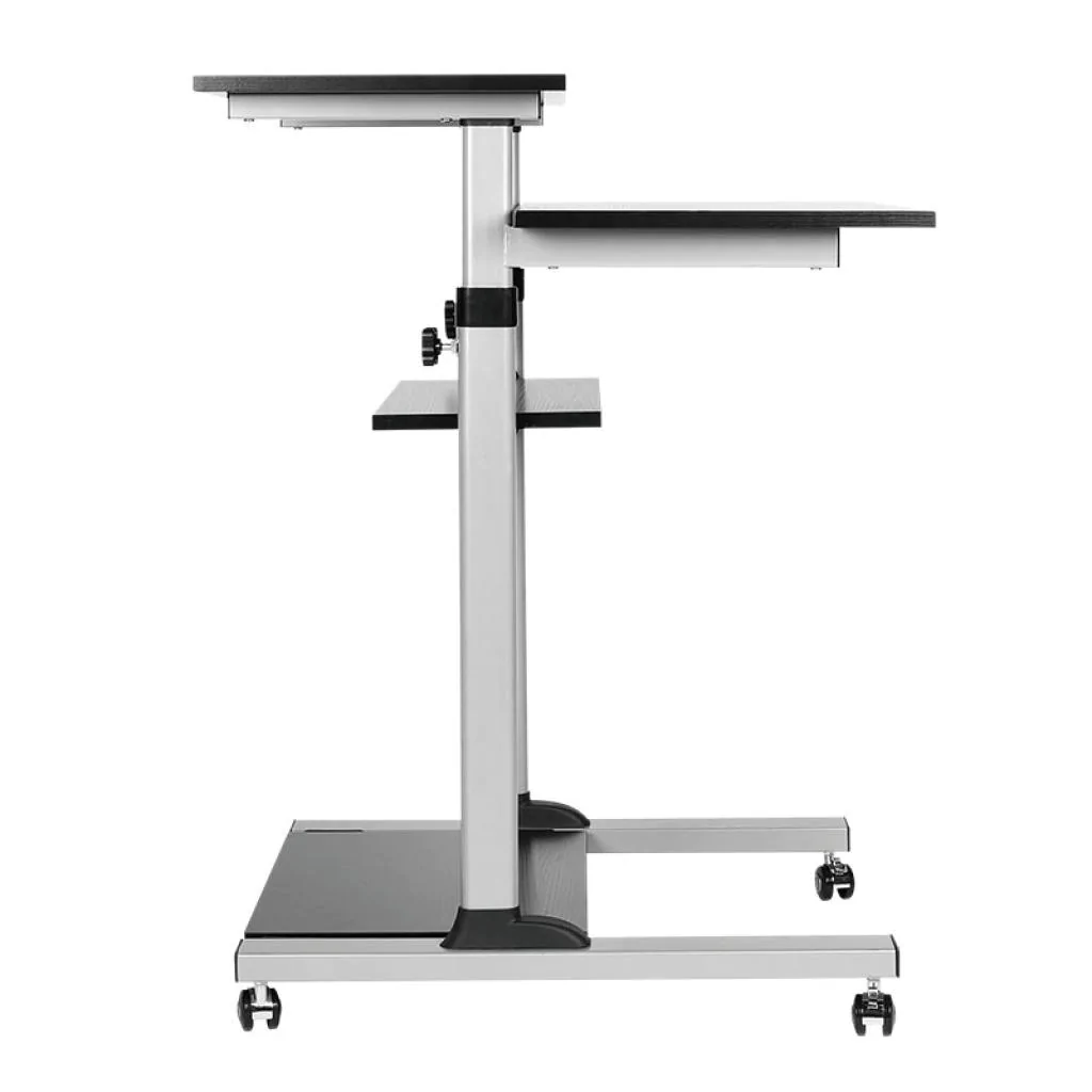 LogiLink Sitz-/Steharbeitsplatz höhenverstellbar rollbar
