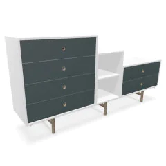Stahl-Sideboard