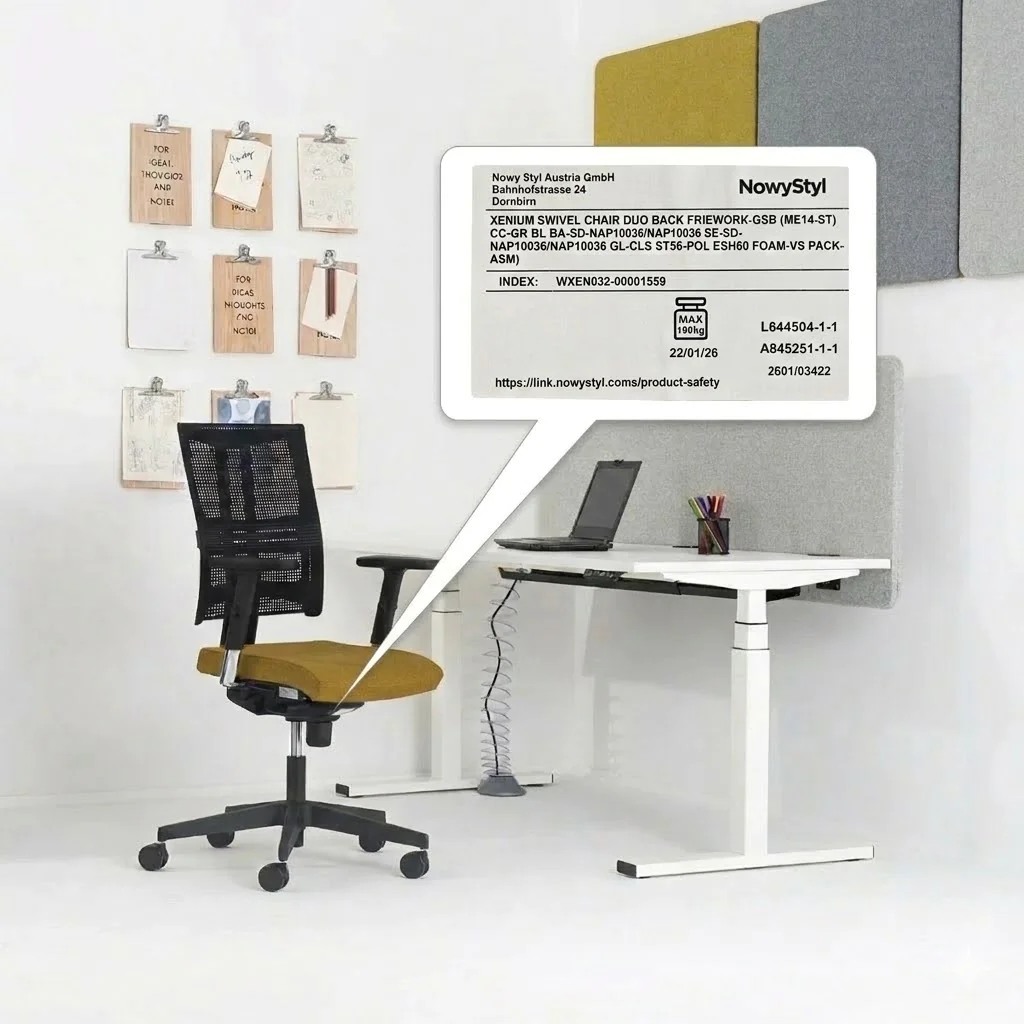 Nowy Styl Bürostuhl Reparatur