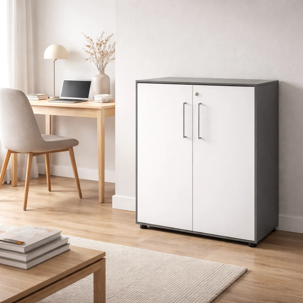 Aktenschrank Advanced 9 T2 2 OH Metallgriff - HBA-928T2